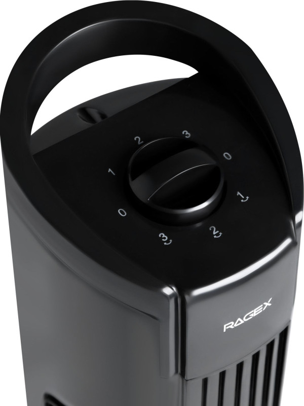 Напольный вентилятор RAGEX R1204 черный ручка