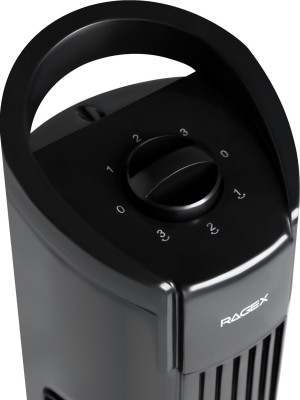 Напольный вентилятор RAGEX R1204 черный ручка