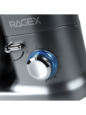 Кухонный комбайн RAGEX R101 (серый) управление