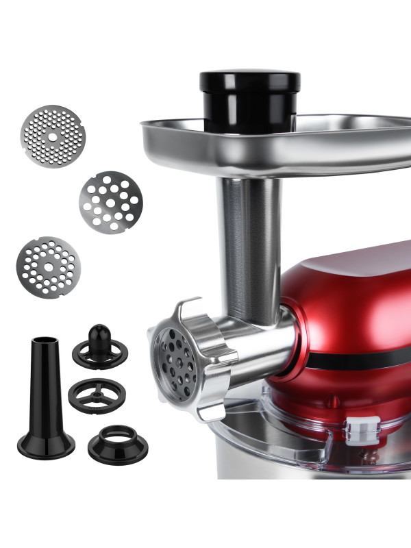 Кухонный комбайн RAGEX R101 (красный) ножи