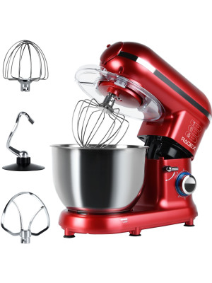 Кухонный комбайн RAGEX R101 (красный) с насадками