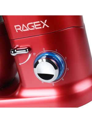 Кухонный комбайн RAGEX R101 (красный) управление
