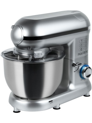 Кухонный комбайн RAGEX R101 (серебристый) чаша