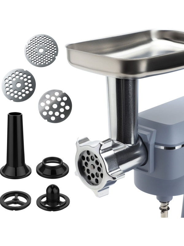 Кухонный комбайн R112 голубой ножи для мясорубки