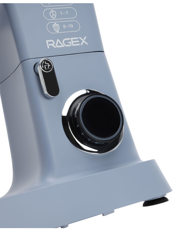 Кухонный комбайн R112 голубой управление