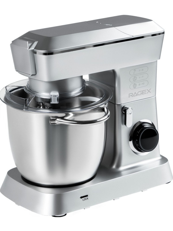 Кухонный комбайн R112 серебристый чаша