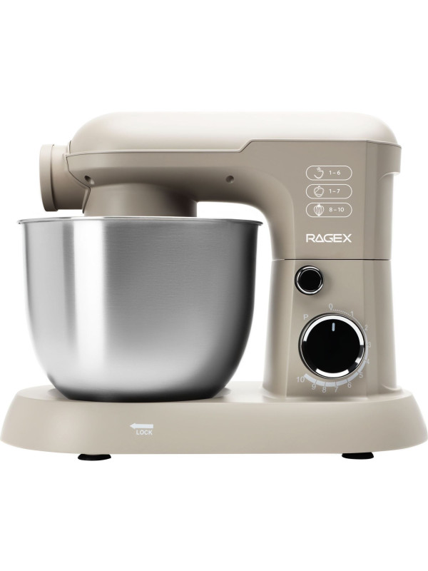 Кухонный комбайн Ragex R106 тестомес вид сбоку