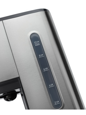 Кофеварка RAGEX R408 вид сбоку с кофейником регулировка крепости кофе