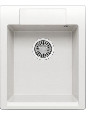 Кухонная мойка Polygran ARGO 420 белый хлопок