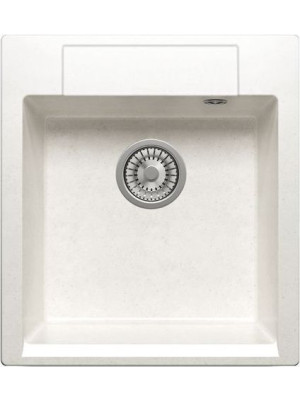 Кухонная мойка Polygran ARGO 460 белый хлопок