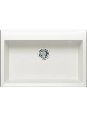 Кухонная мойка Polygran ARGO 760 белый хлопок