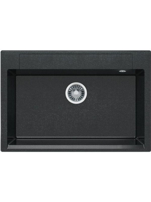 Кухонная мойка Polygran ARGO 760 космос черный металлик