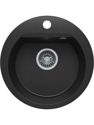 Кухонная мойка Polygran ATOL 460 черный