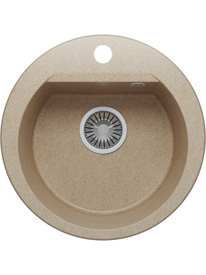 Кухонная мойка Polygran ATOL 520 песочный