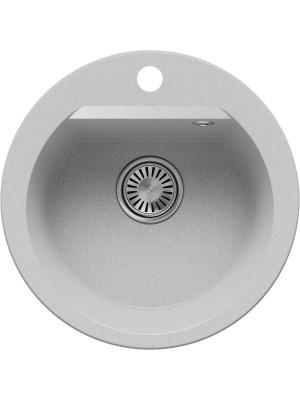 Кухонная мойка Polygran ATOL 520 светло-серый