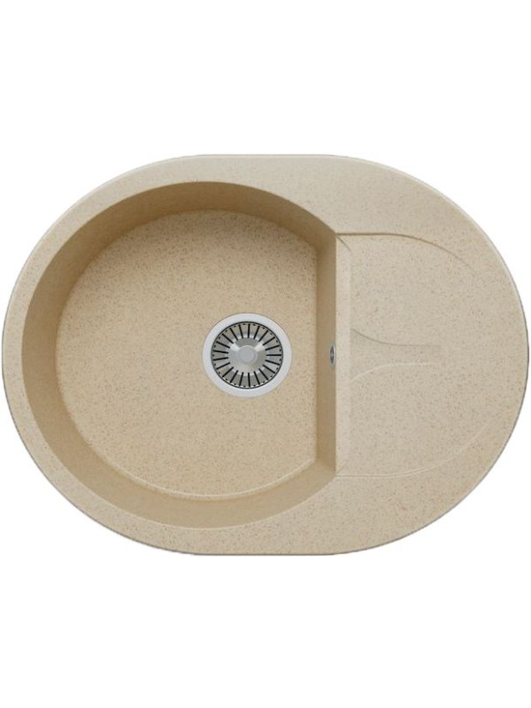 Кухонная мойка Polygran ATOL 620 опал