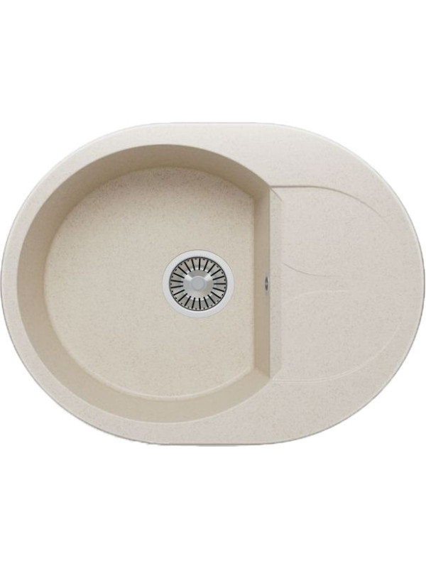 Кухонная мойка Polygran ATOL 620 кремовый