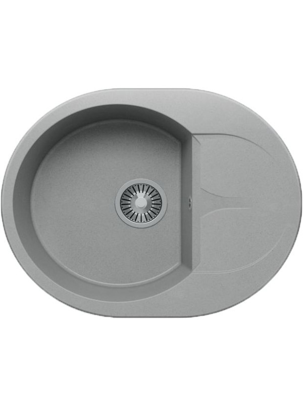 Кухонная мойка Polygran ATOL 620 серый