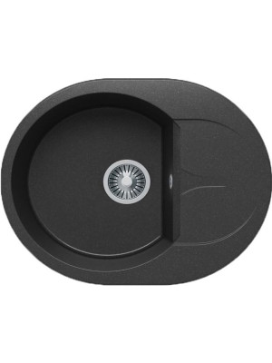 Кухонная мойка Polygran ATOL 620 черный