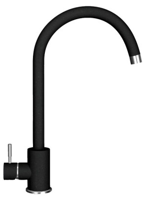 Смеситель Polygran Альтаир космос №316 (черный металлик)