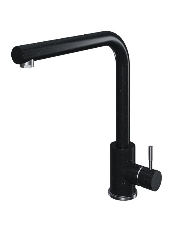 Смеситель Polygran Спика космос №316 (черный металлик)