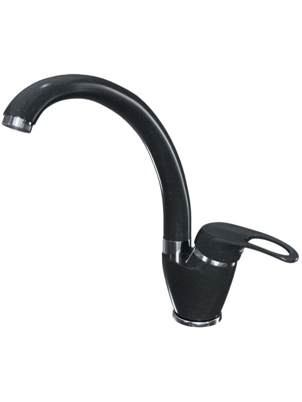 Смеситель Polygran Денеб космос №316 (черный металлик)