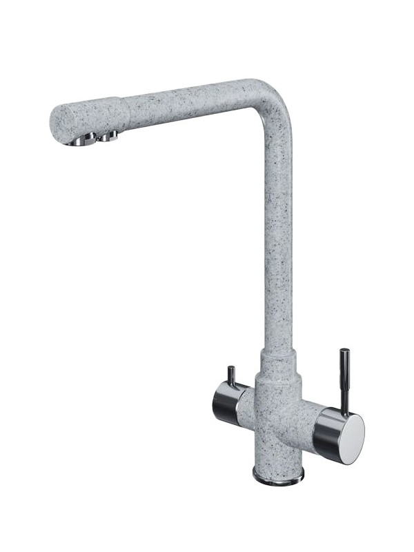 Смеситель Polygran Вега светло-серый №314