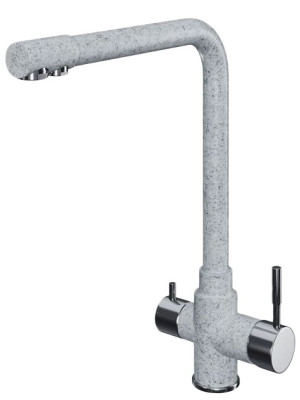 Смеситель Polygran Вега светло-серый №314