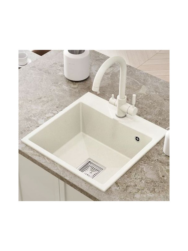 Кухонная мойка Tolero BLADE 500 туман интерьер