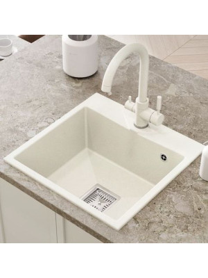 Кухонная мойка Tolero BLADE 500 туман интерьер