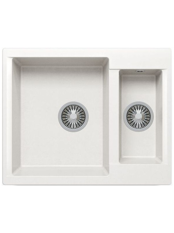 Кухонная мойка Polygran BRIG 620 Белый хлопок