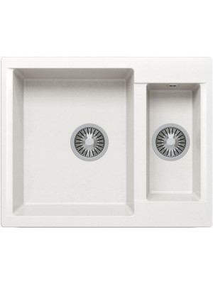 Кухонная мойка Polygran BRIG 620 Белый хлопок