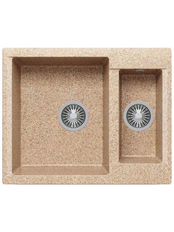 Кухонная мойка Polygran BRIG 620 песочный