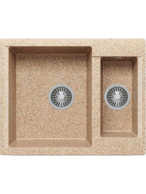 Кухонная мойка Polygran BRIG 620 песочный