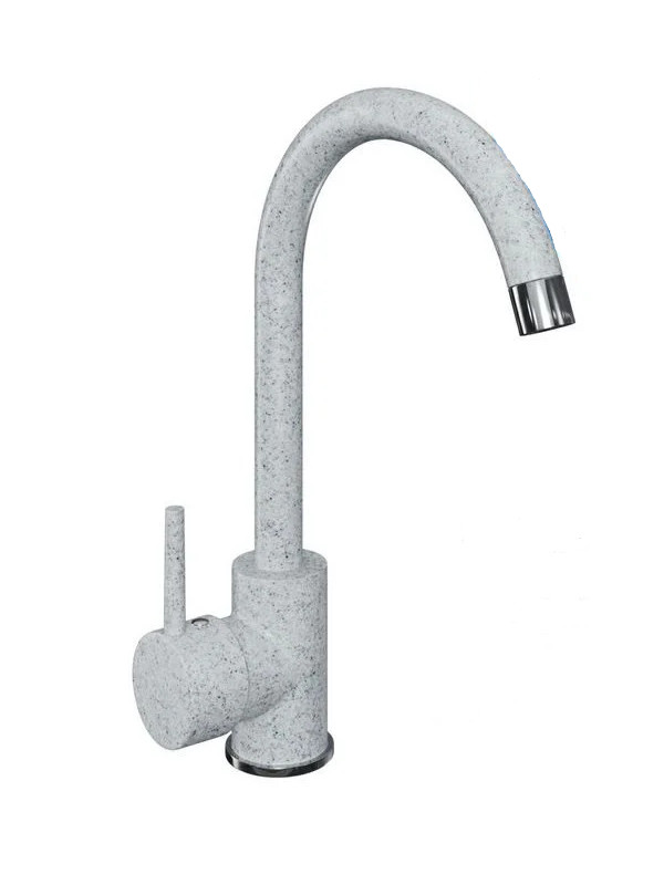 Смеситель Polygran Элара светло-серый №314