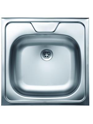 Кухонная мойка КромРус S 407 RUS нержавеющая сталь