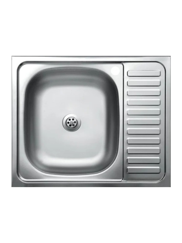 Кухонная мойка КромРус S 417 RUS L нержавеющая сталь