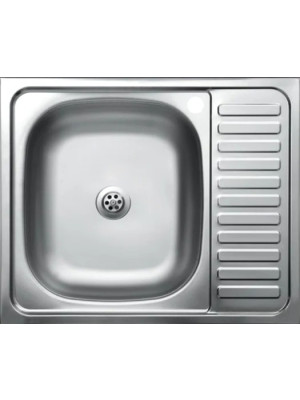 Кухонная мойка КромРус S 417 RUS L нержавеющая сталь