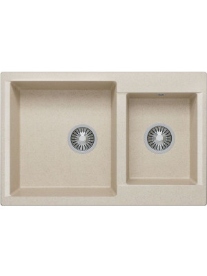 Кухонная мойка Polygran BRIG 772 кремовый