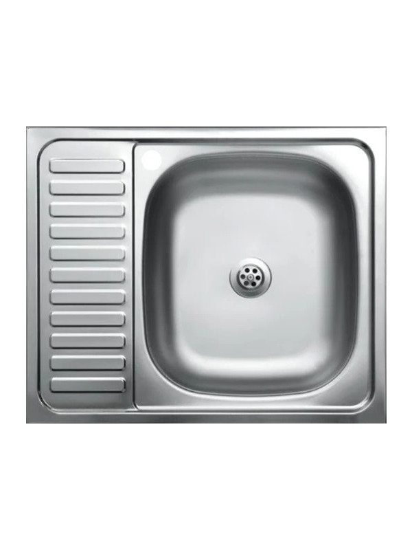 Кухонная мойка КромРус S 417 RUS R нержавеющая сталь