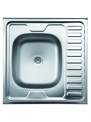 Кухонная мойка КромРус S 409 RUS L нержавеющая сталь