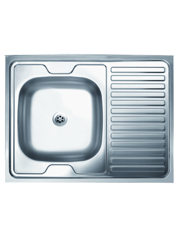 Кухонная мойка КромРус S 420 RUS L нержавеющая сталь