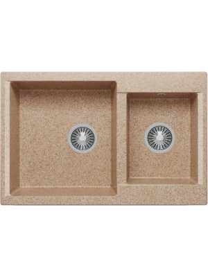 Кухонная мойка Polygran BRIG 772 песочный