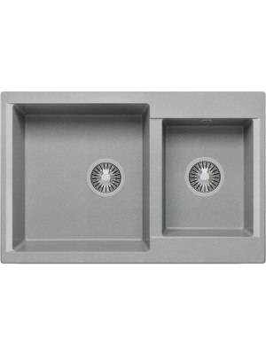 Кухонная мойка Polygran BRIG 772 серый