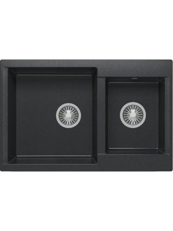 Кухонная мойка Polygran BRIG 772 черный