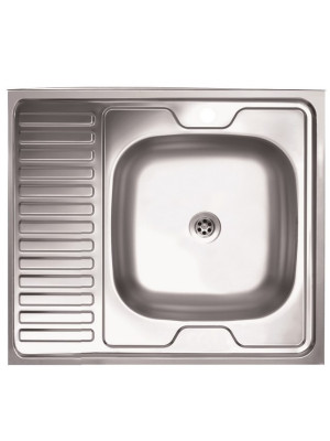 Кухонная мойка КромРус EC-209M RUS R нержавеющая сталь