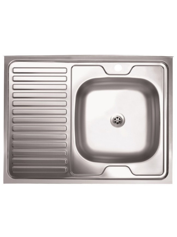 Кухонная мойка КромРус EC-220M RUS R нержавеющая сталь