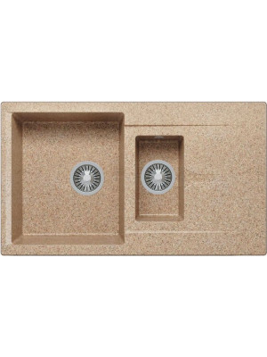 Кухонная мойка Polygran BRIG 870 песочный