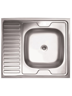 Кухонная мойка КромРус EC-409M RUS R нержавеющая сталь