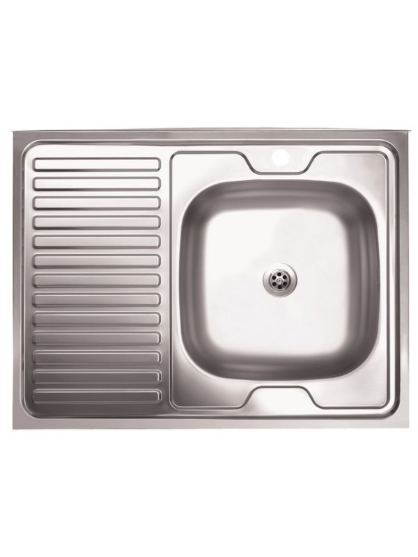 Кухонная мойка КромРус EC-420M RUS R нержавеющая сталь